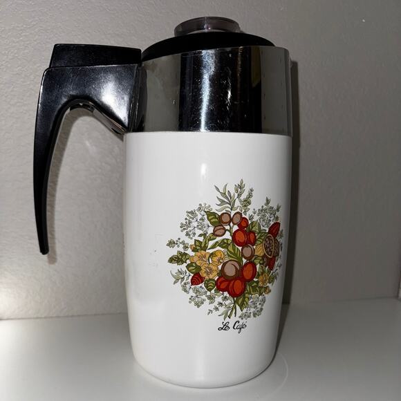 Vintage Corning Ware 10-Cup Percolator “Le Café” E-1210-B – Complete - Picture 6 of 9